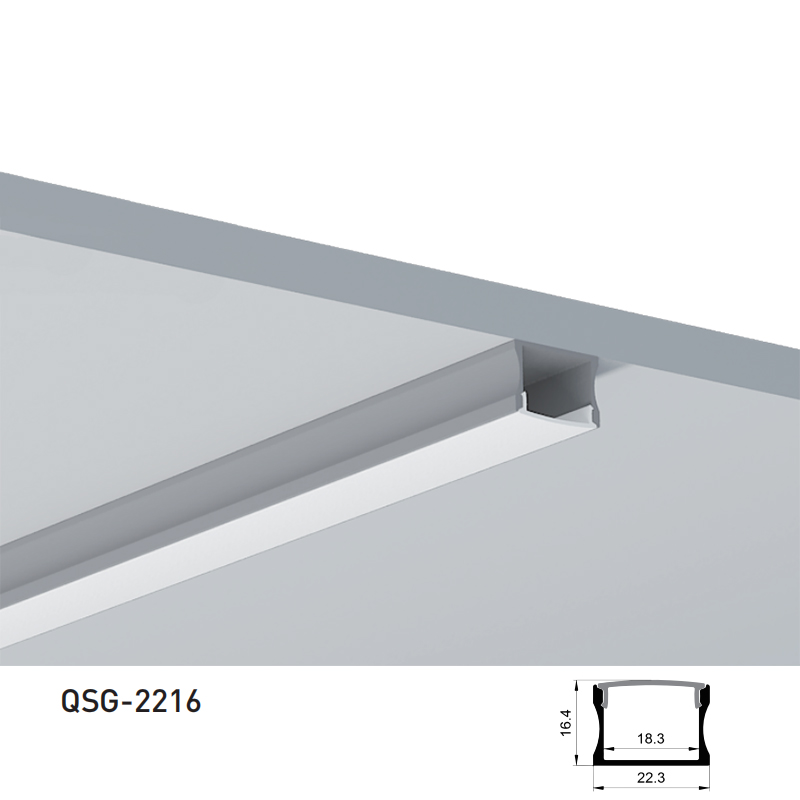 LED Strip Channel Aluminum Profile For 15mm Double Row LED Light Strips LED Strip Channel Aluminum Profile For 15mm Double Row LED Light Strips